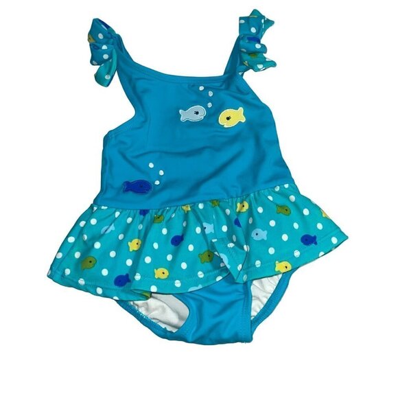 Gymboree Swimwear and Diaper Cover Size 3-6 Months - Picture 1 of 6